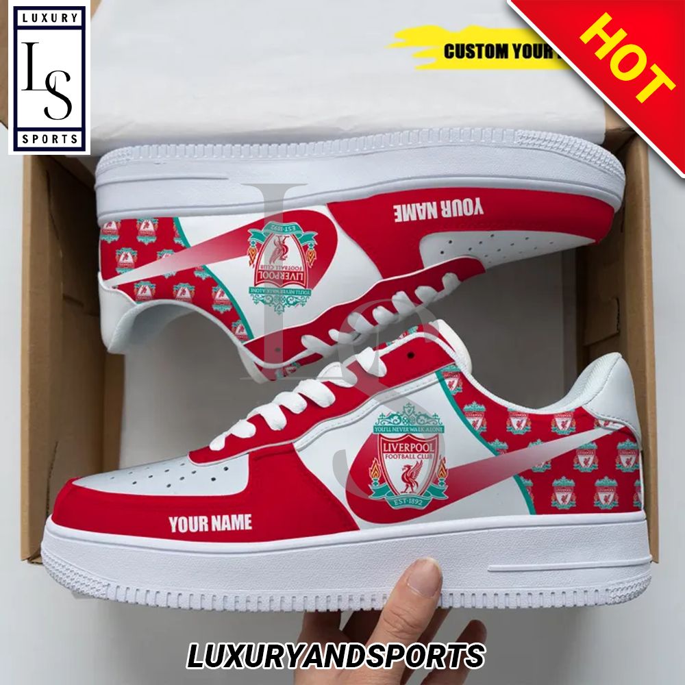 Custom Name LFC Liverpool Est Air Force Sneaker